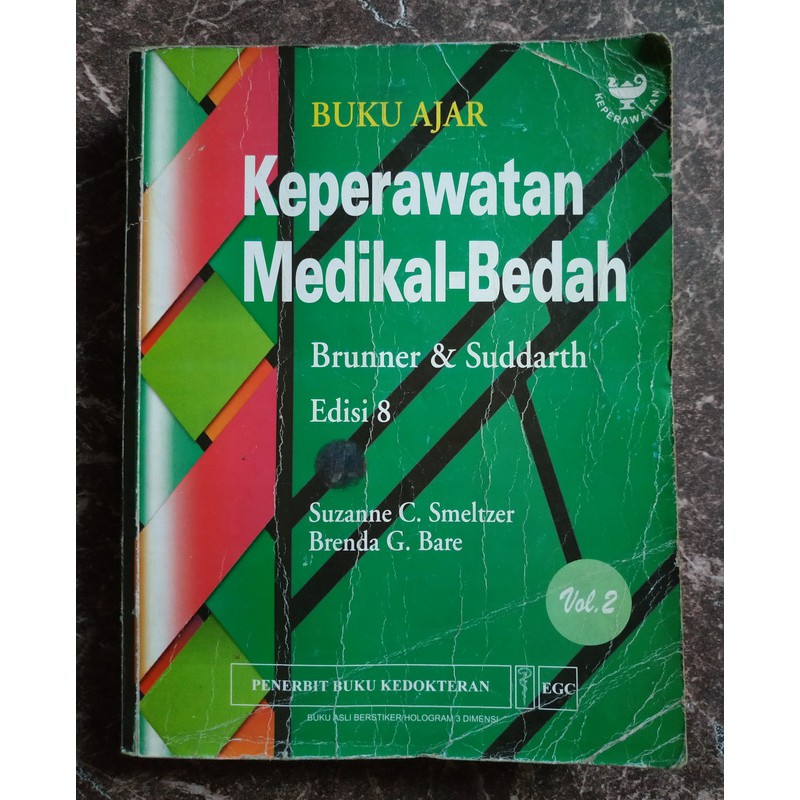 Jual Buku Ajar Keperawatan Medikal Bedah Edisi Vol Original Langka Shopee Indonesia