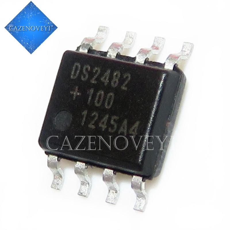 2pcs / lot Sparepart Komponen Elektronik Chip DS2482 DS2482S-100 DS2482S-100 + DS2482-100 SOP-8