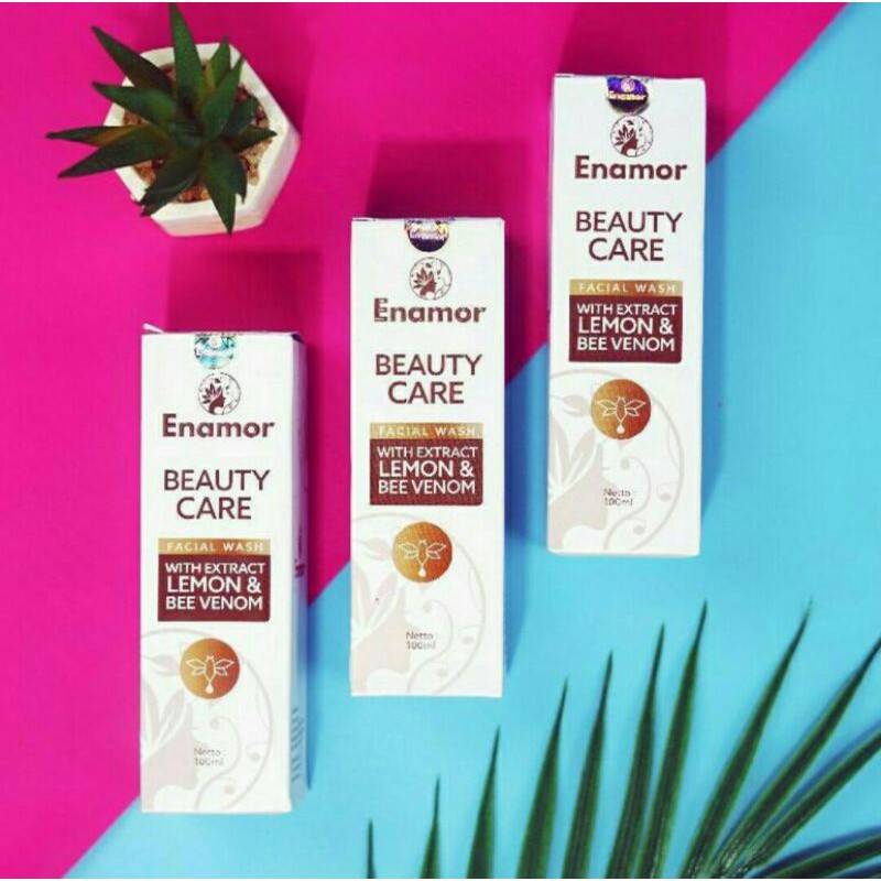 Enamor Facial Wash Asli Original / Enamor Beauty Care / Enamor Pemutih Wajah / Pembersih Wajah