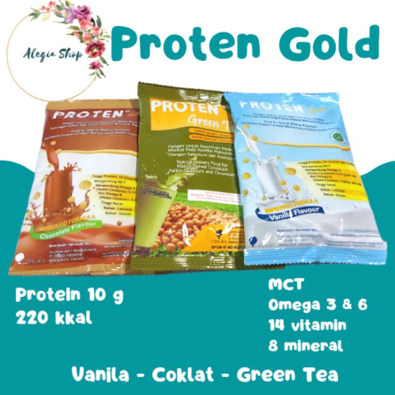 

Proten Gold All Varian Susu Protein 1 sachet