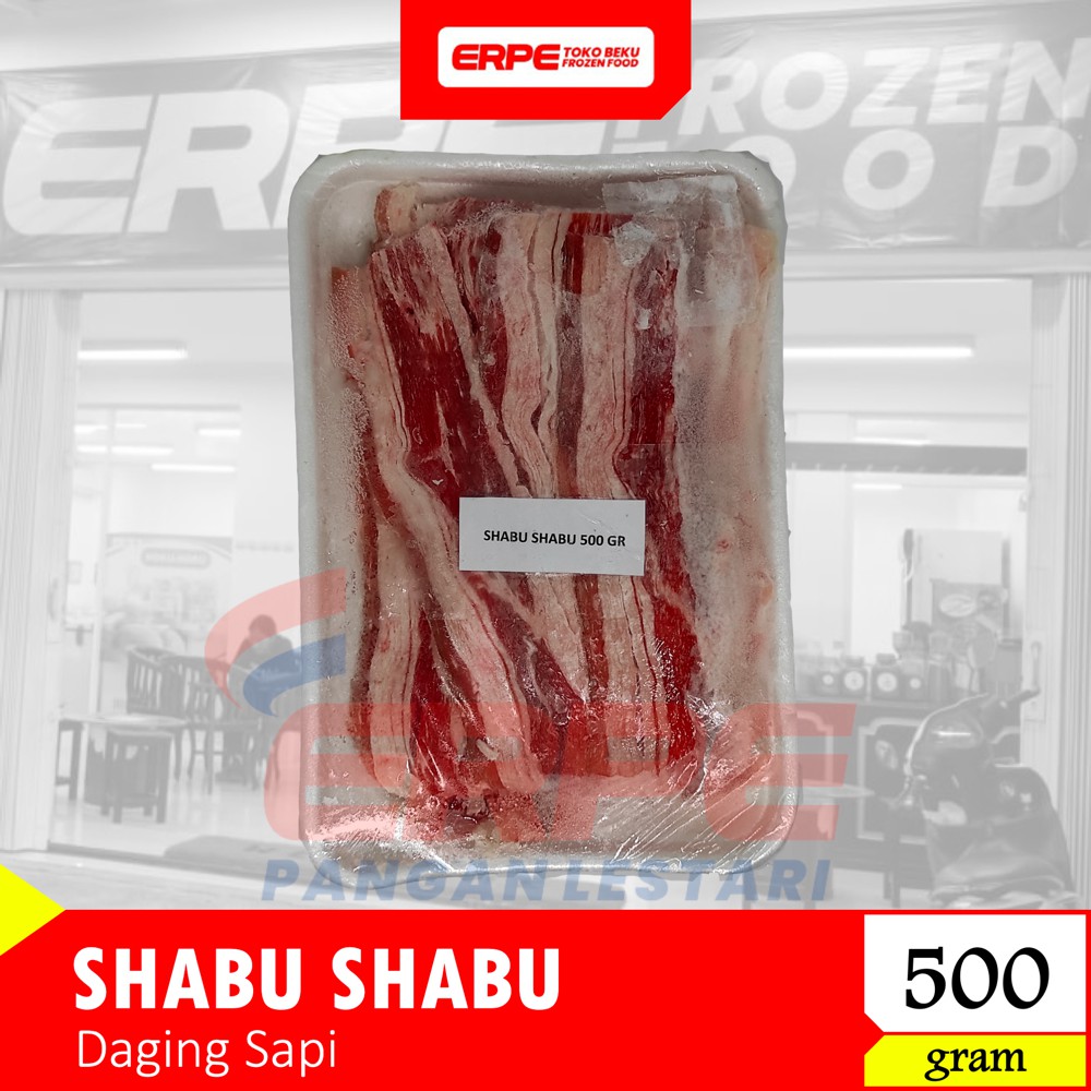 

DAGING SAPI SLICE SHABU-SHABU 500 gr