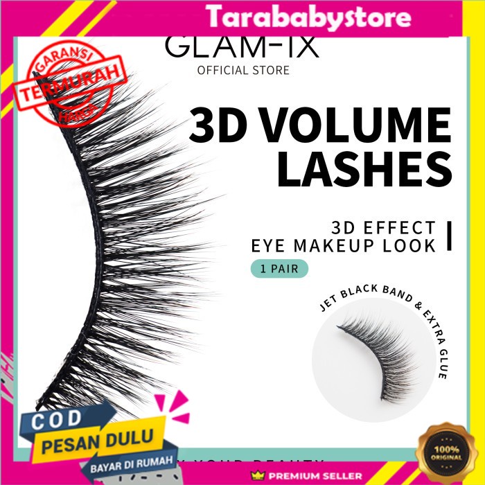 GLAMFIX Perfect Blink Lashes Bulu Mata 3D Volume New | Glamfix - 3D Volume01 New ORIGINAL