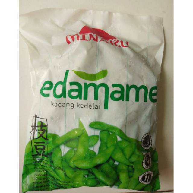 MINAKU EDAMAME 500GRAM / KACANG KEDELAI FROZEN