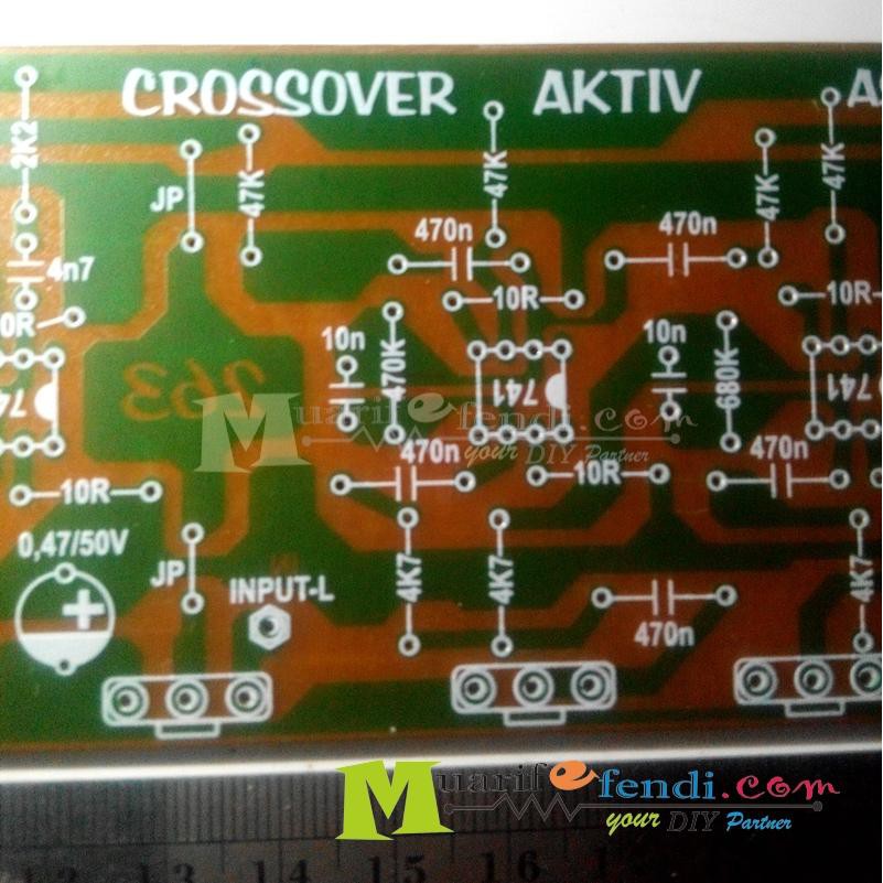 Pcb Crossover Aktif Output Terpisah Bass Trible Middle Low Mid High Stereo Soundcrack Shopee Indonesia