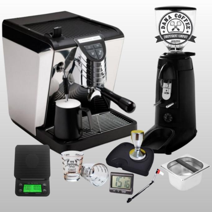 Paket Mesin Simonelli Oscar 2 1Group + Grinder Kopi Kompak K3 + Tools Dissipissi_Mart