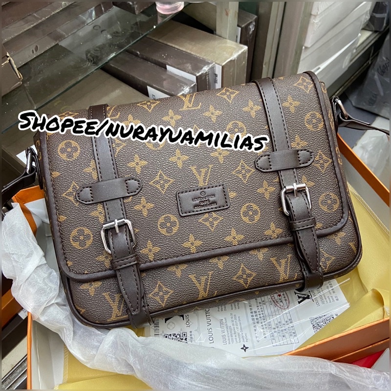 tas selempang pria Louis Vuitton import free box high Quality tas slempang lv tas kantor lv pria