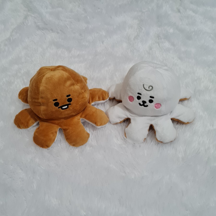 Boneka Gurita/Octopus/Cumi Cute/Ubur-Ubur BTS Bolak Balik Lucuu Imut Hadiah