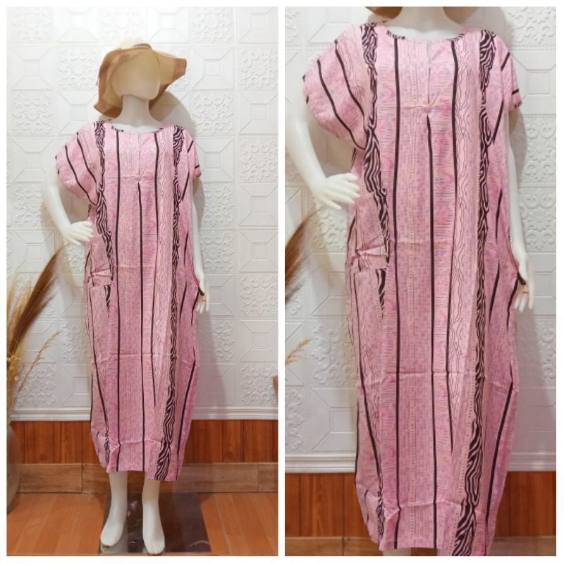 Daster Habel/HISBI Long BUSUI Panjang Semata Kaki Bahan Rayon Premium-Hisbi busui 33