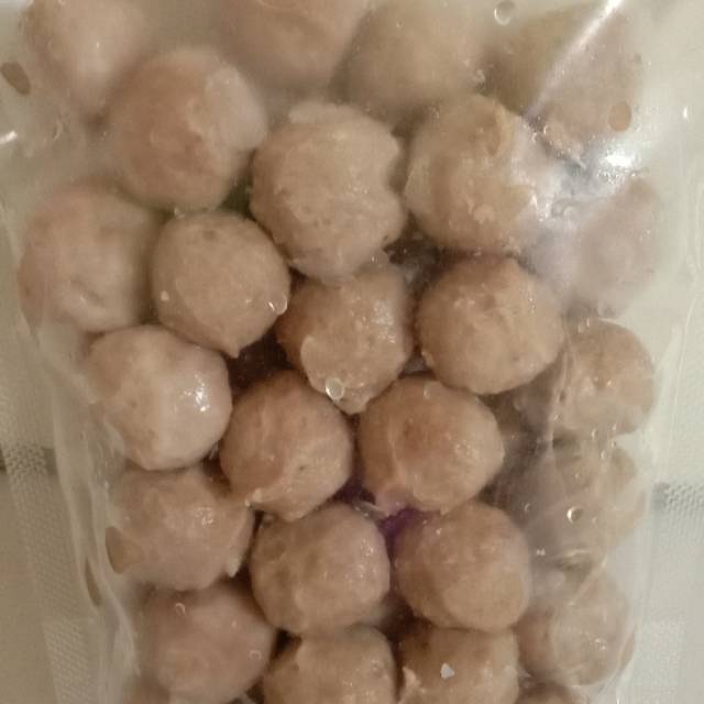 

50 biji Bakso sapi Mix Ayam Homemade 1 bungkus + bumbu