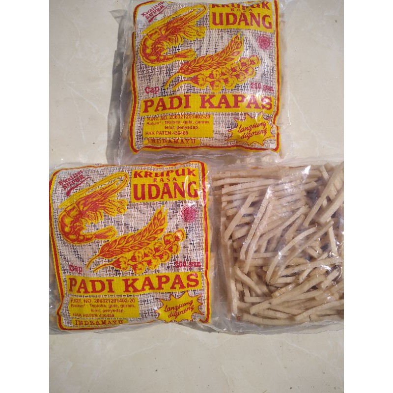 

@250gram kerupuk udang padi kapas steak