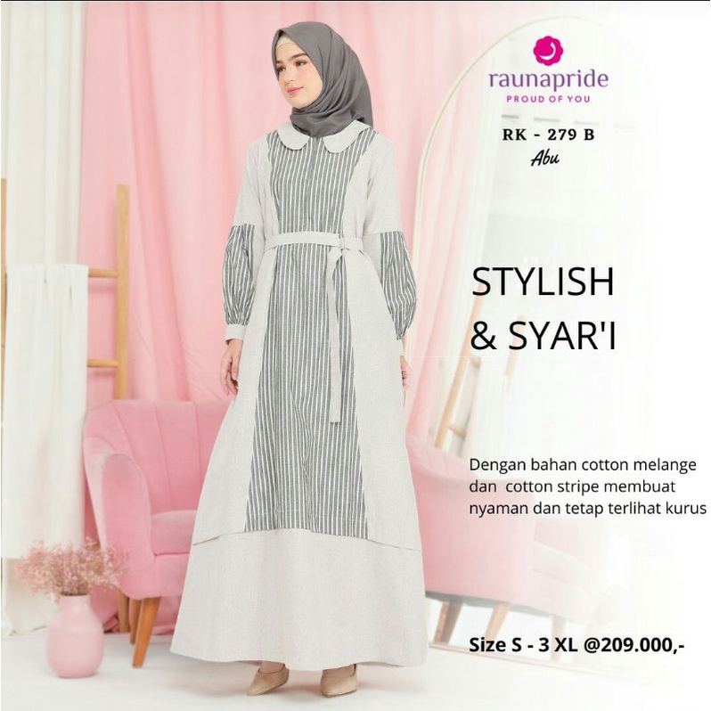 Gamis Rauna set RK 279 b