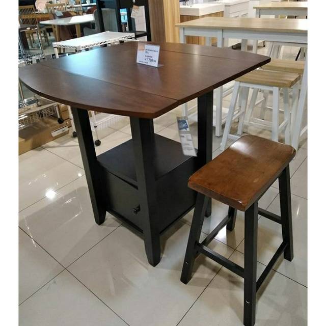 Sven Extendable Table Dining Set Informa Meja Makan Minimalis Meja Makan Kayu Murah Shopee Indonesia