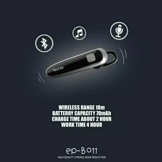 HEADSET BLUETOOTH TECNIX.GARANSI 1 TAHUN
