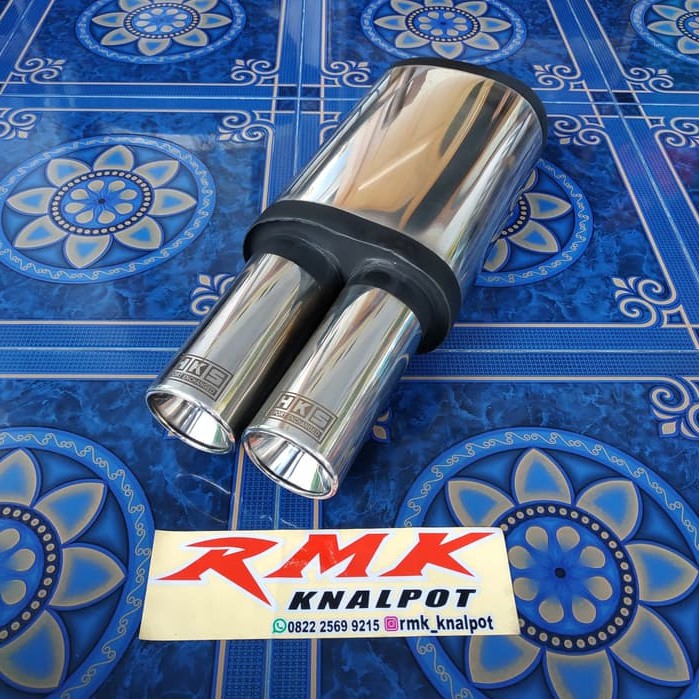 Knalpot Racing Mobil HKS Sebring Double Bulat