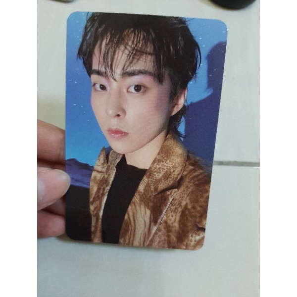 Official Photocard Xiumin Don't Fight The Feeling (PC EXO Xiumin DFTF Pb1)