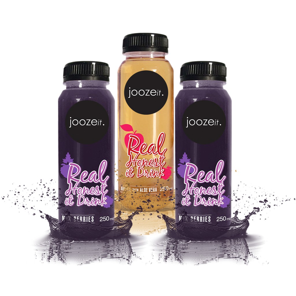 

Joozeit - RTD Juice (2 Mixberries & Apple with Aloe Vera)