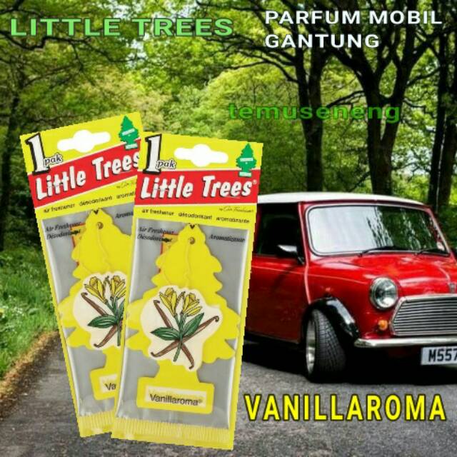 Vanillaroma Little Tree Parfum Mobil Gantung Car Freshner Murah Little Trees