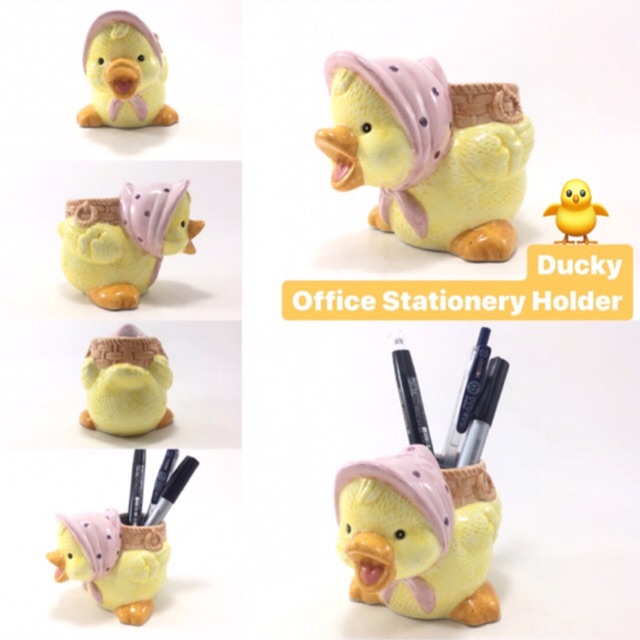 

MumDucky Office Pen Stand/ pen container/ tempat pulpen