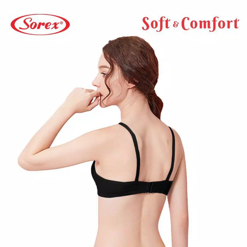 SOREX Bra Soft &amp; Comfort 17227 Busa Tanpa Kawat Setara CUP A-B ini