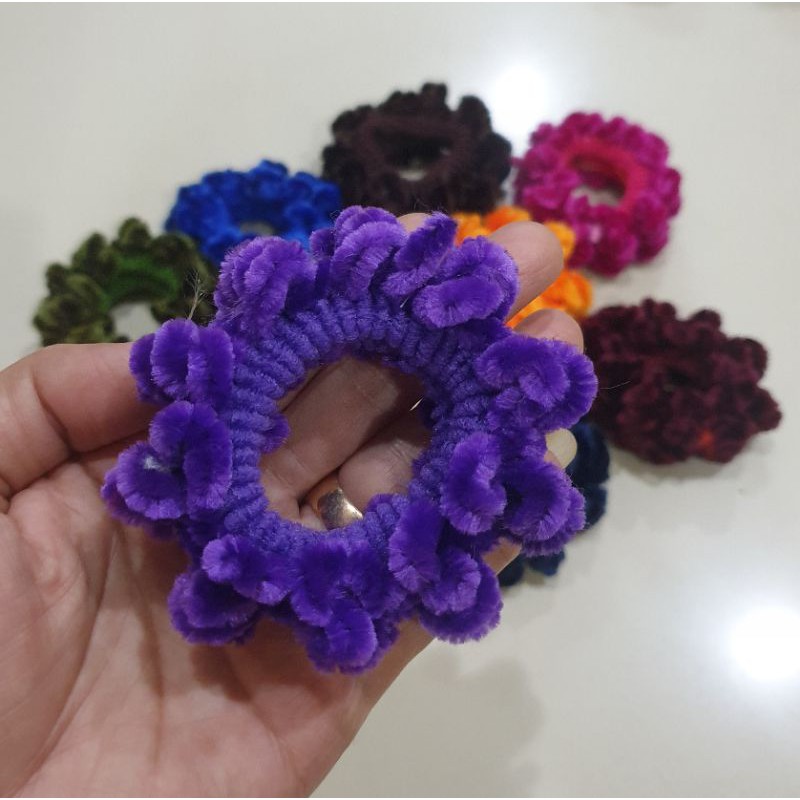 SCRUNCHIE UBUR UBUR IMPORT PREMIUM CEPOL HIJAB