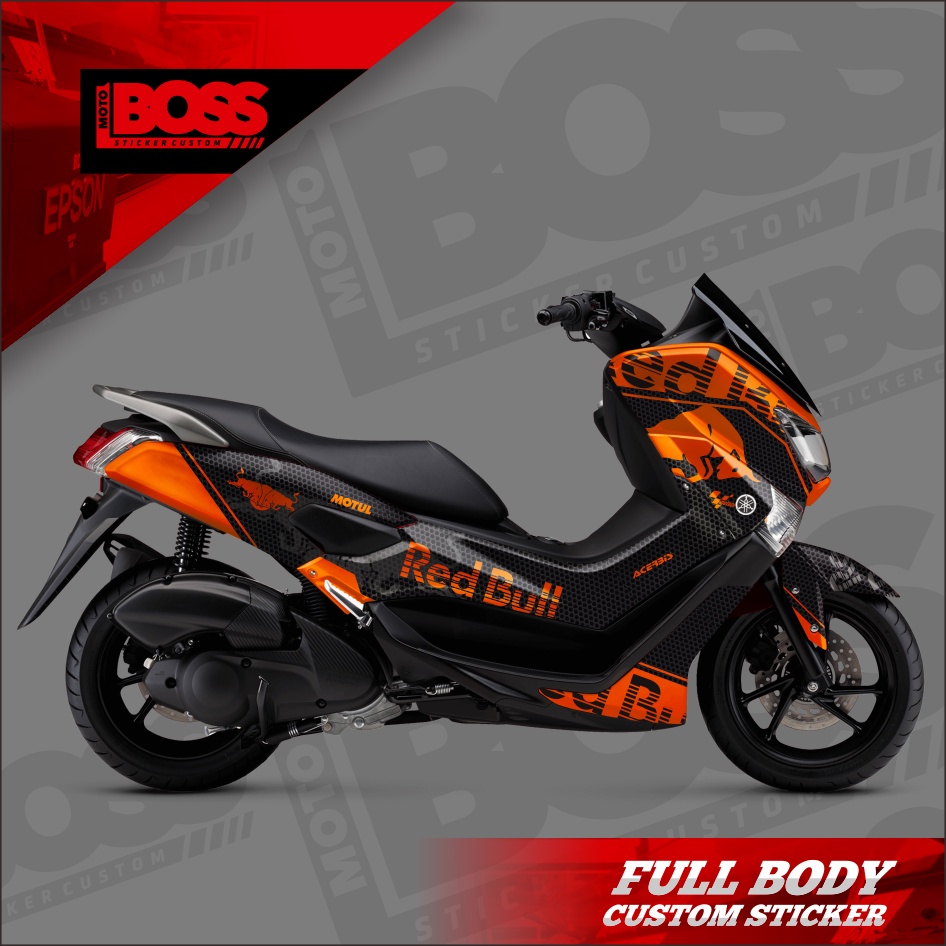 Decal Sticker Stiker Yamaha Nmax 2016 2017 2018 2019 Full Body Striping Full Body Nmax Old Stiker De