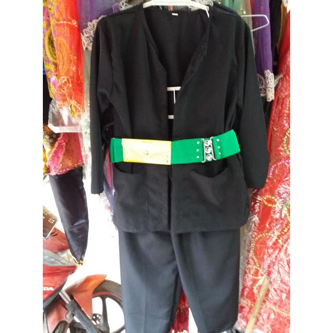 Jual Baju Adat Banten Pangsi & Gesper // Pakaian Silat Adat Sunda