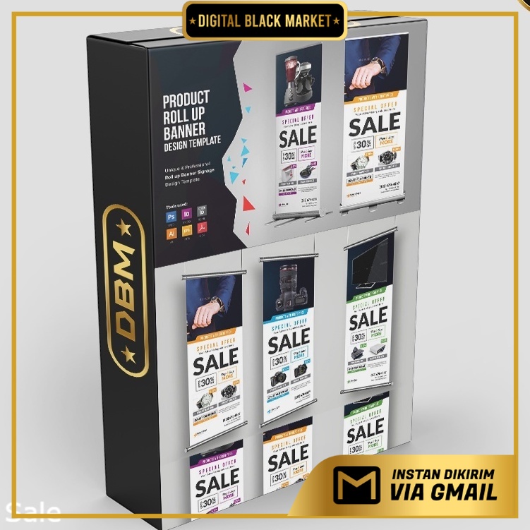 Corporate Roll Up Banner Pack - Photoshop