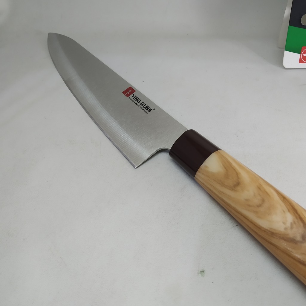 Pisau dapur 8&quot; 8 inch motif kayu