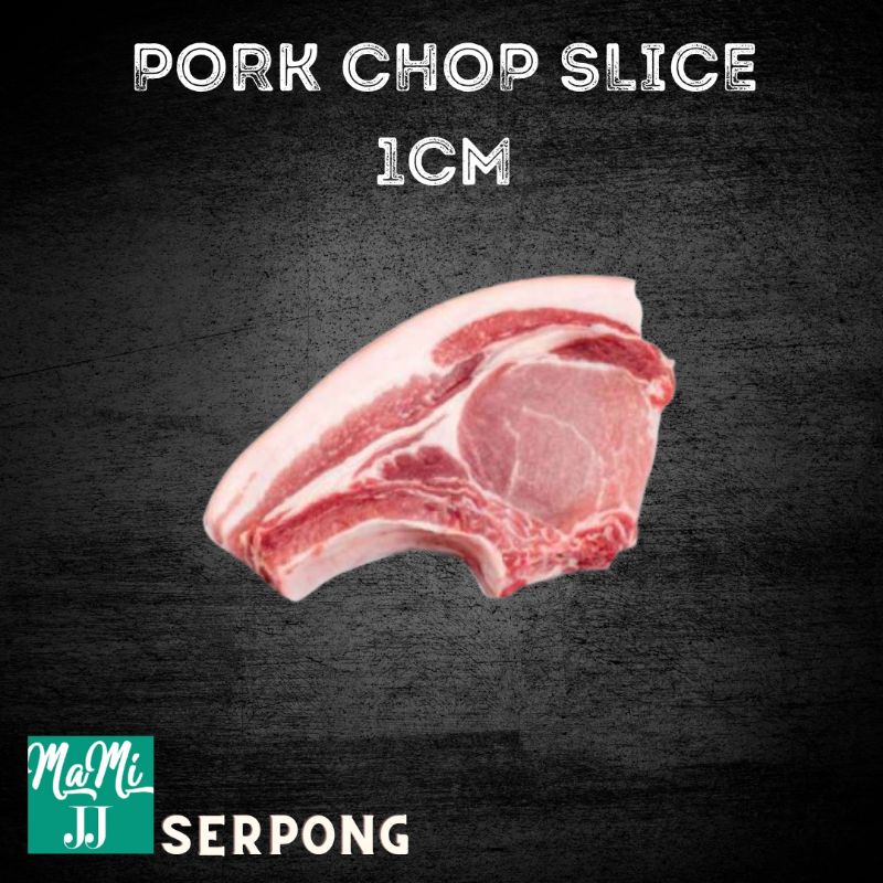 

Pork Chop Slice /Daging Babi Chop Bali/Steak Babi/Slice 1CM