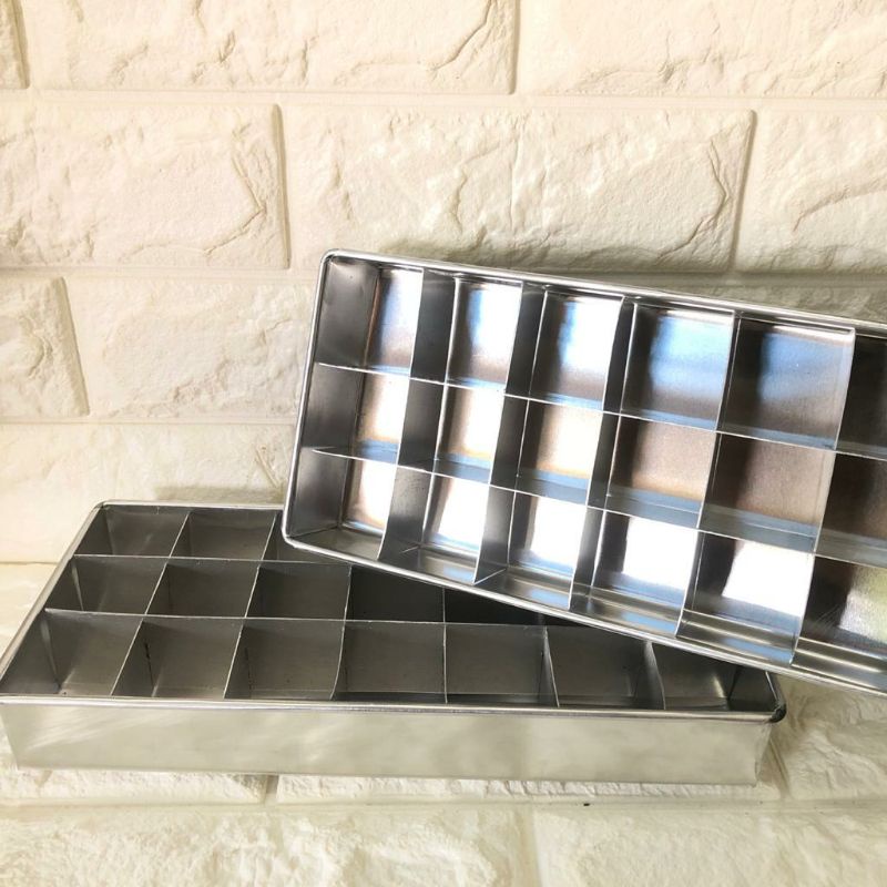 Loyang Brownies Sekat Persegi Panjang