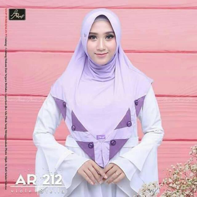 HIJAB ARRAFI AR 212 /ESKUDO /HIJAB INSTAN