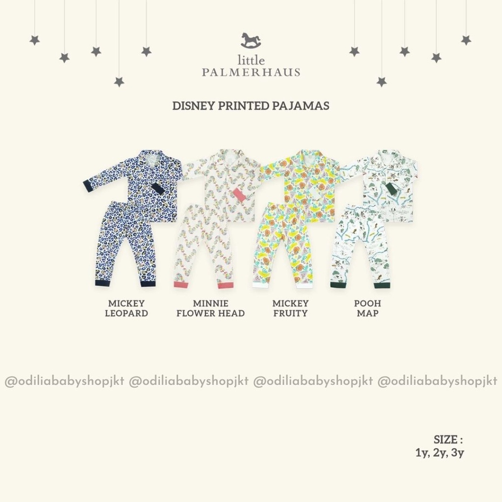 Little Palmerhaus Disney Printed Pajamas - Little Palmerhaus
