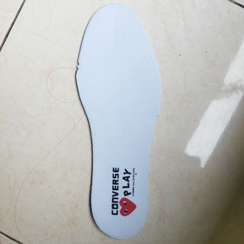 Insole Converse CDG | Comme dos Garcons | Size 36-50