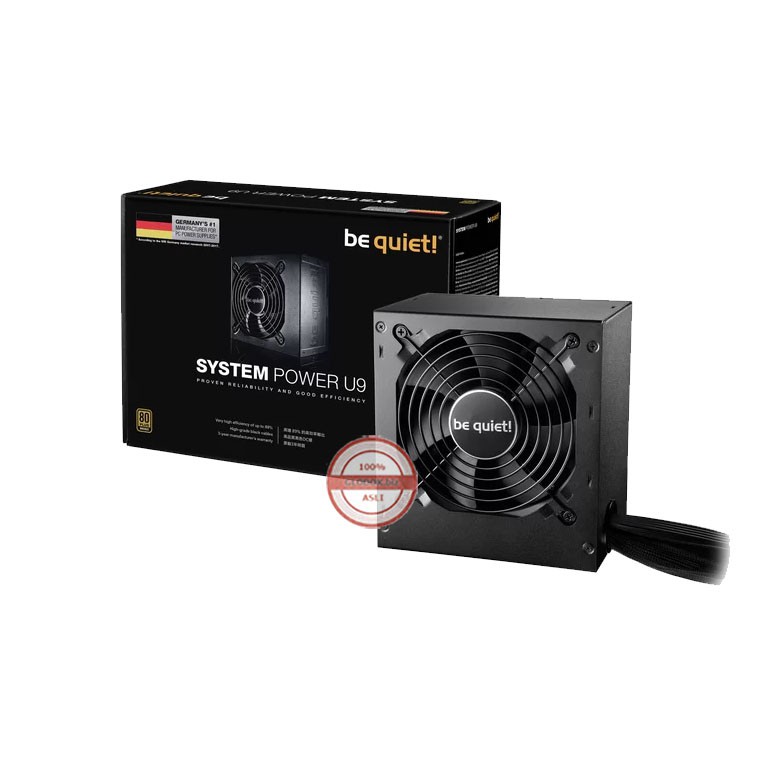 Power Supply 700W be quiet System Power U9 80+ Bronze Certified