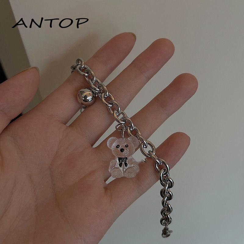 Gelang Transparan Motif Kartun Beruang Untuk Wanita