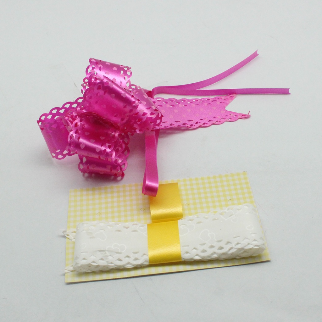 

PARTY-4US Aksesori/Dekorasi Pita Serut/Ribbon/Natal/Kue/Parcel-801963