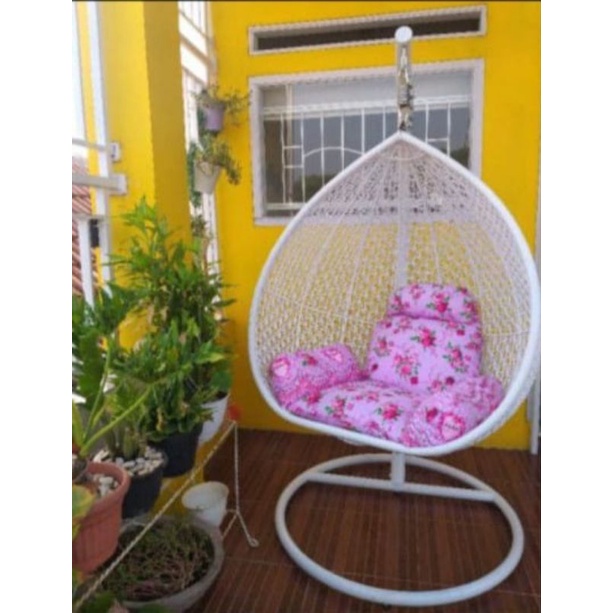 Kursi Gantung Ayunan Rotan Murah Sintetis Pear Anak anak Dewasa Malas Santai Halaman