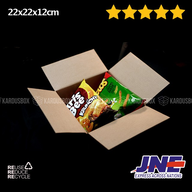

10pcs Kardus Box Standar [22x22x12cm]