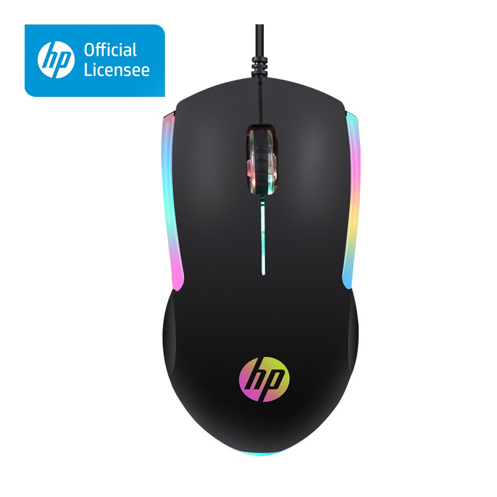 Hp M160 Mouse Gaming Optical DPI 1000 3D Ergonomik Dengan Kabel Usb Dan Backlight