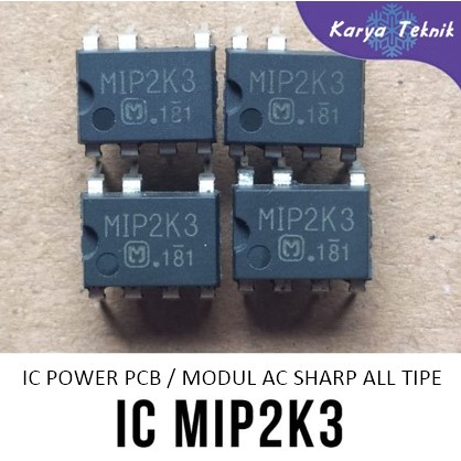 PCB IC AC SHARP IC MIP2K3 ORIGINAL IC POWER MODUL AC SHARP MIP 2K3 DIP 7 ORIGINAL