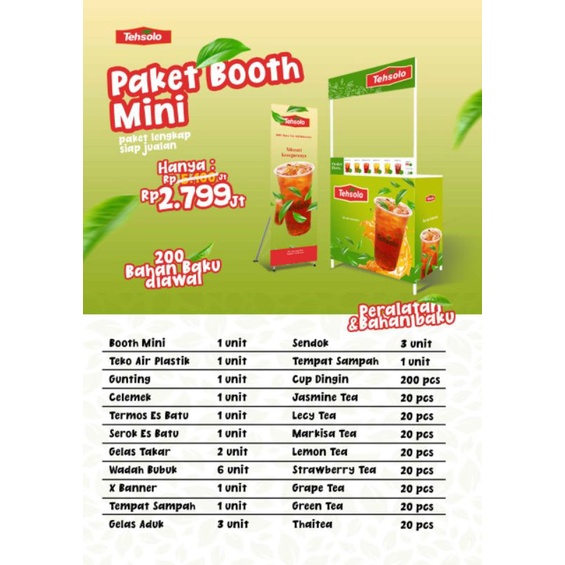 

Paket Booth mini