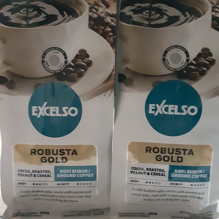 

201ggffg Kopi Excelso Robusta Gold 200 Gram Ds20X11