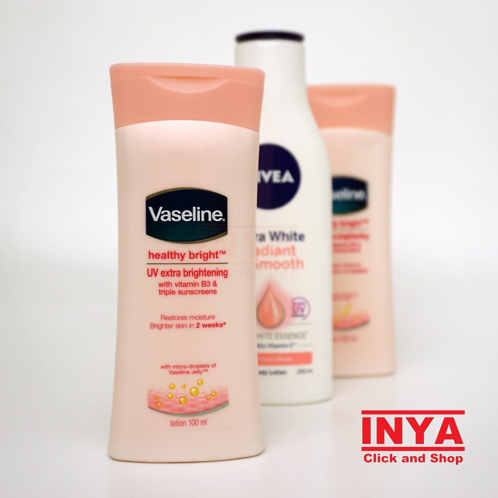 VASELINE HEALTHY BRIGHT UV EXTRA BRIGHTENING 200ml - Hand and Body Lotion