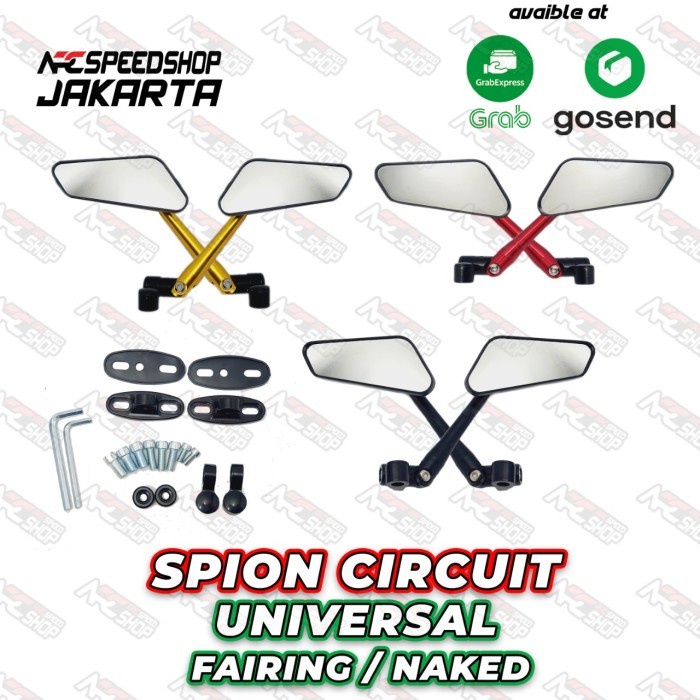 SPION CIRCUIT UNIVERSAL BRACKET SPION FAIRING / NAKED XMAX NEW CONNECTED AEROX NMAX NEW TURBO PCX 15