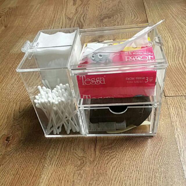 Acrylic Drawer /tempat Tisu Akrilik /acrylic Makeup