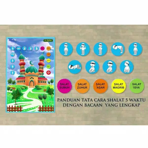 Smart sajadah pintar Al qolam