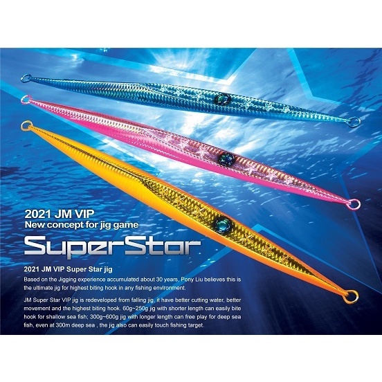 UMPAN PANCING / METAL JIG JIGGING MASTER VIP SUPER STAR 60 GRAM 2021