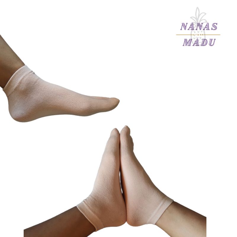Kaos Kaki Coklat Pendek Semata Kaki | Kaos Kaki Jempol Pendek-3