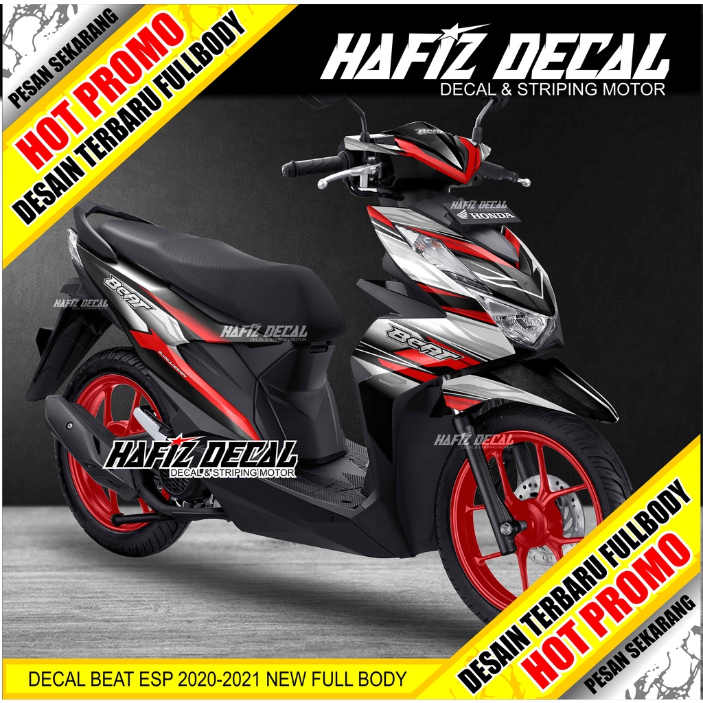 DECAL BEAT DELUXE FULL BODY, DECAL BEAT DELUXE, STICKER BEAT DELUXE, DECAL BEAT, STCKER BEAT