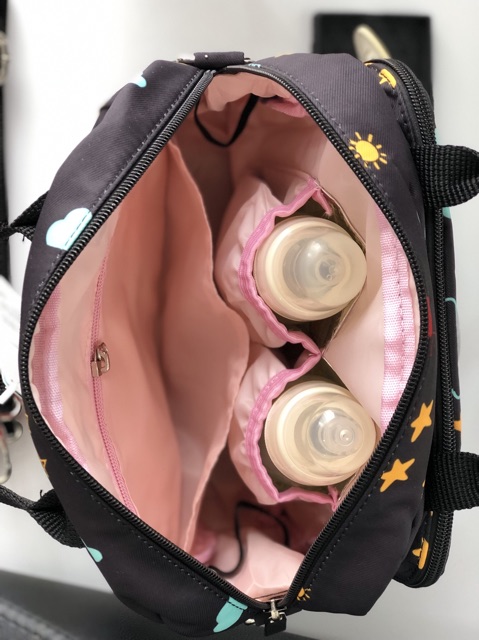 03.03 CRAZY SALE !!  TAS BAYI / TAS DIAPER ORIGINAL Mini Diaperbag LAGAFFE (Bonus Keychain Ponny)
